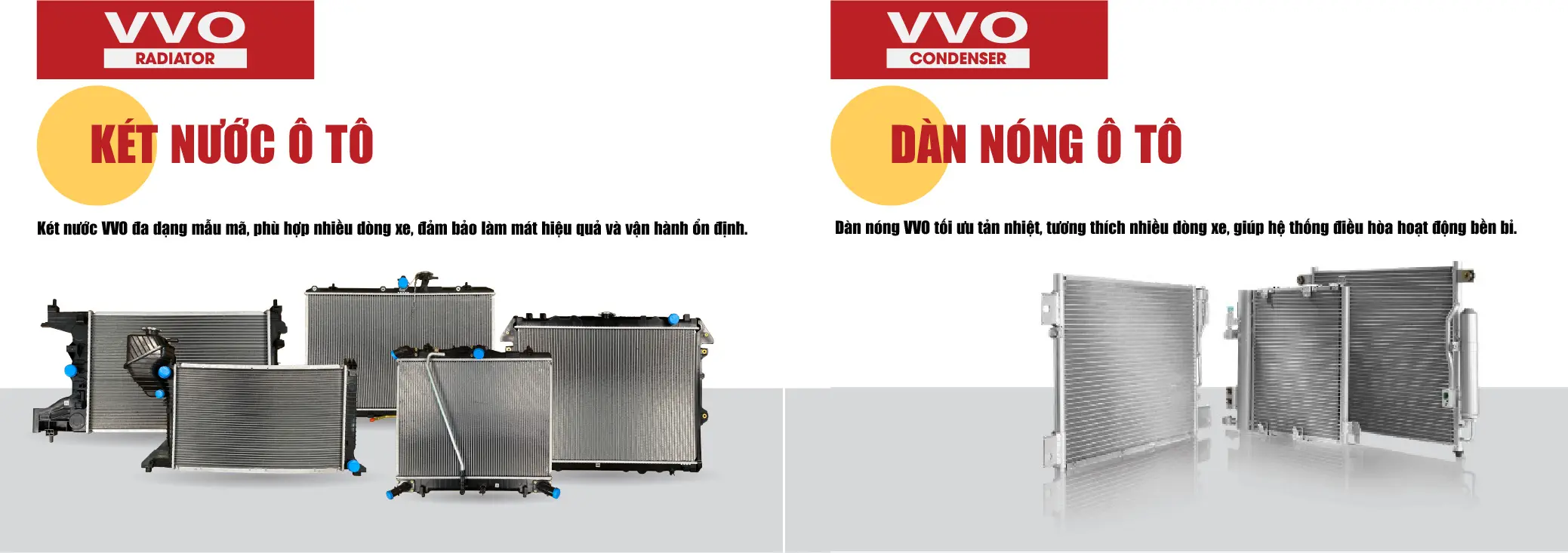 Thương hiệu két nước dàn nóng vvo