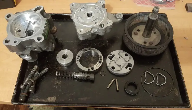 nguyên nhân hỏng bơm trợ lực lái 123