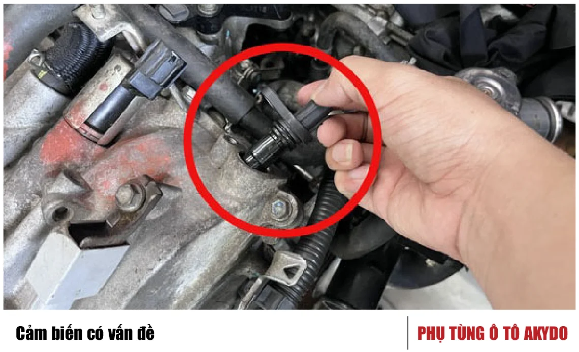 Cảm biến có vấn đề