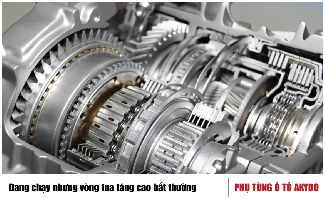 Đang chạy nhưng vòng tua tăng cao bất thường