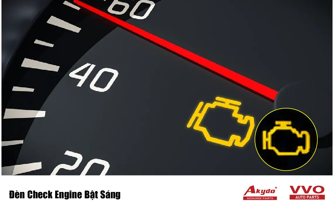 Đèn Check Engine Bật Sáng