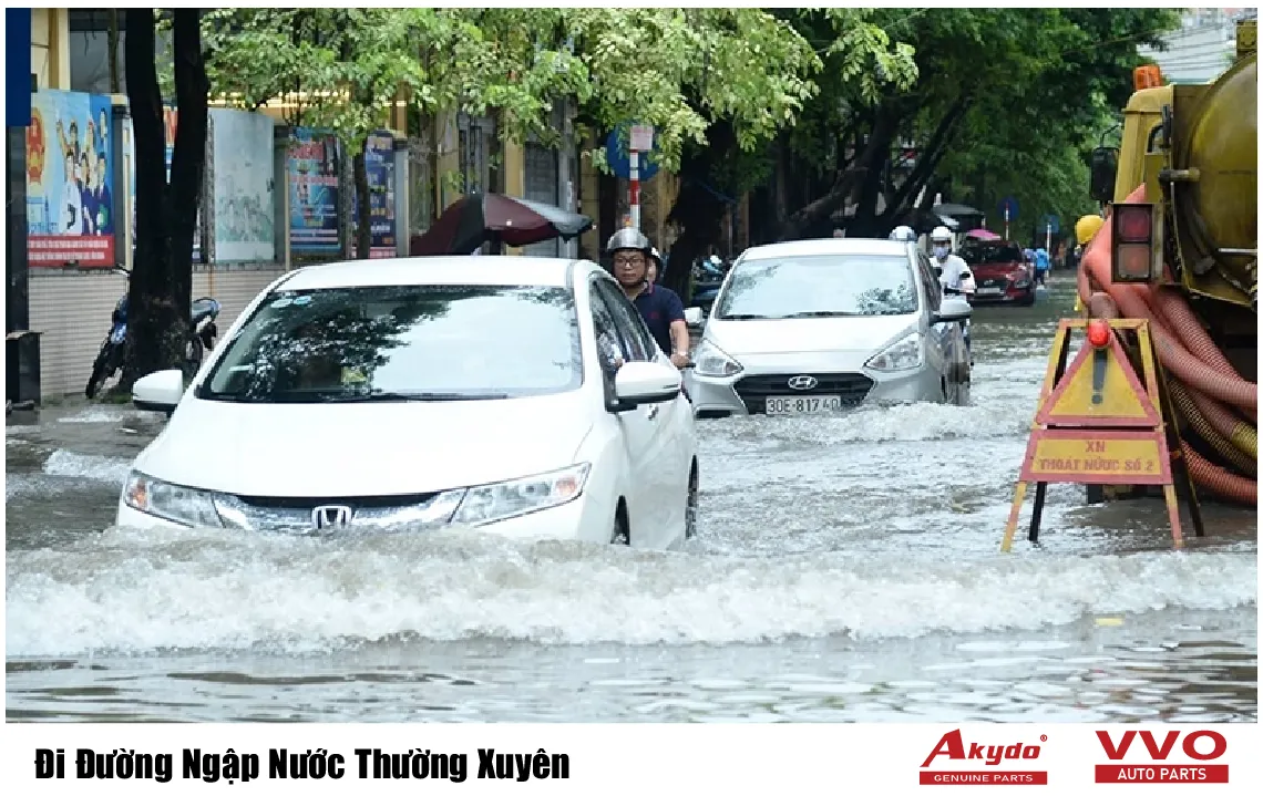 Đi Đường Ngập Nước Thường Xuyên