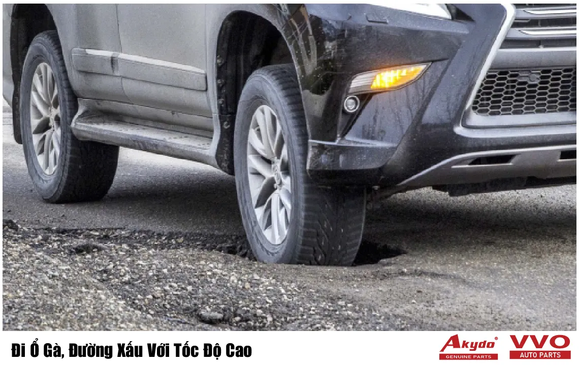 Đi Ổ Gà, Đường Xấu Với Tốc Độ Cao