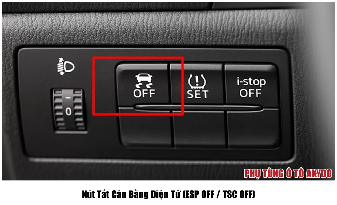 Nút Tắt Cân Bằng Điện Tử (ESP OFF TSC OFF)