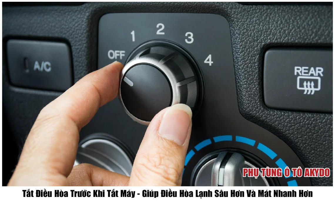 Tắt Điều Hòa Trước Khi Tắt Máy - Giúp Điều Hòa Lạnh Sâu Hơn Và Mát Nhanh Hơn