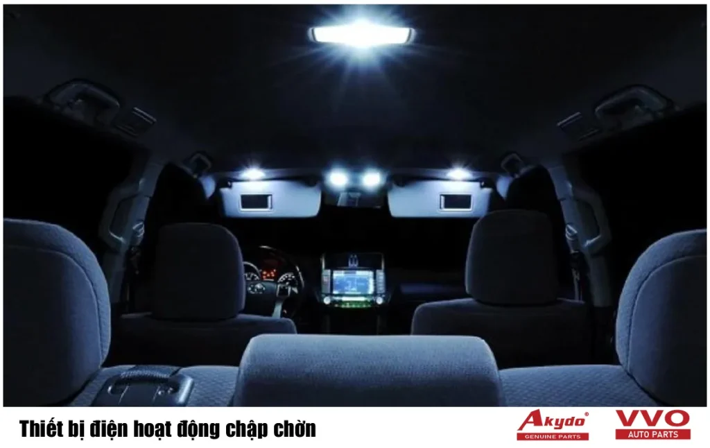 Thiết bị điện hoạt động chập chờn