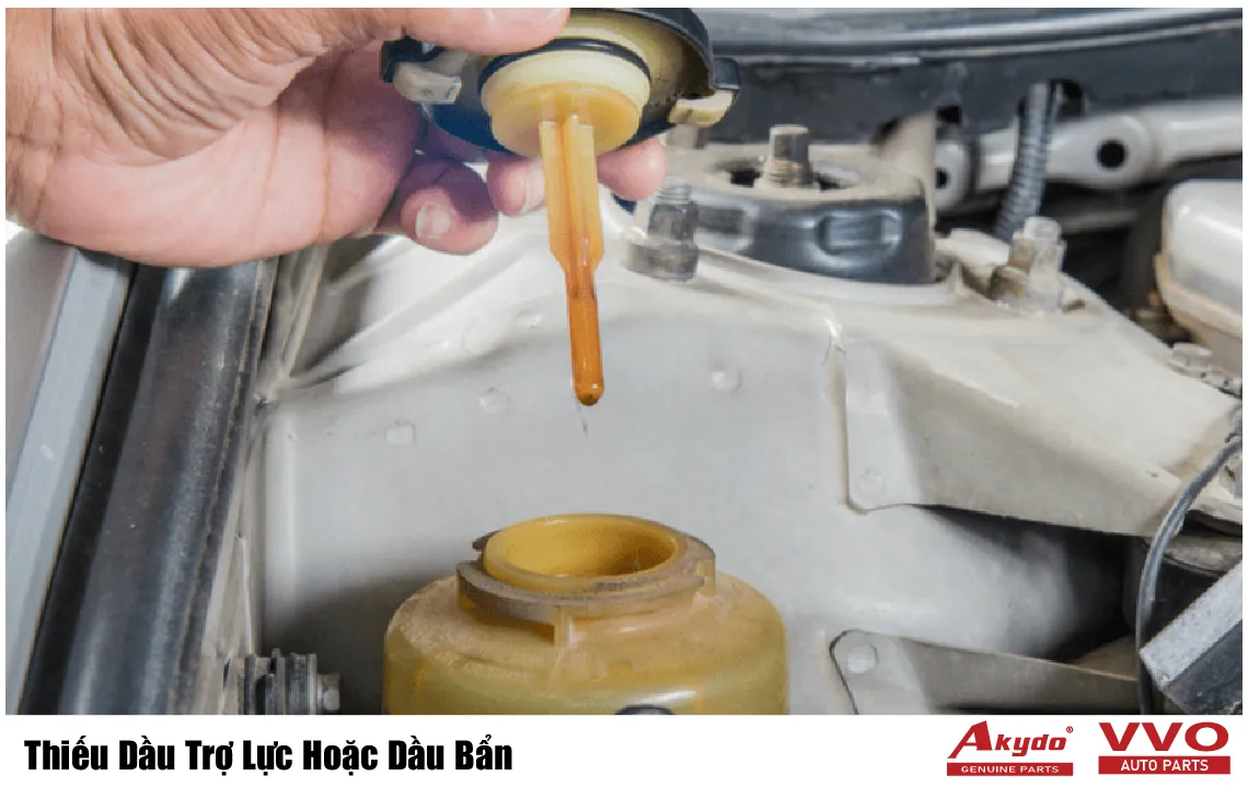 Thiếu Dầu Trợ Lực Hoặc Dầu Bẩn