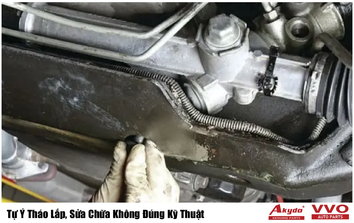 Tự Ý Tháo Lắp, Sửa Chữa Không Đúng Kỹ Thuật