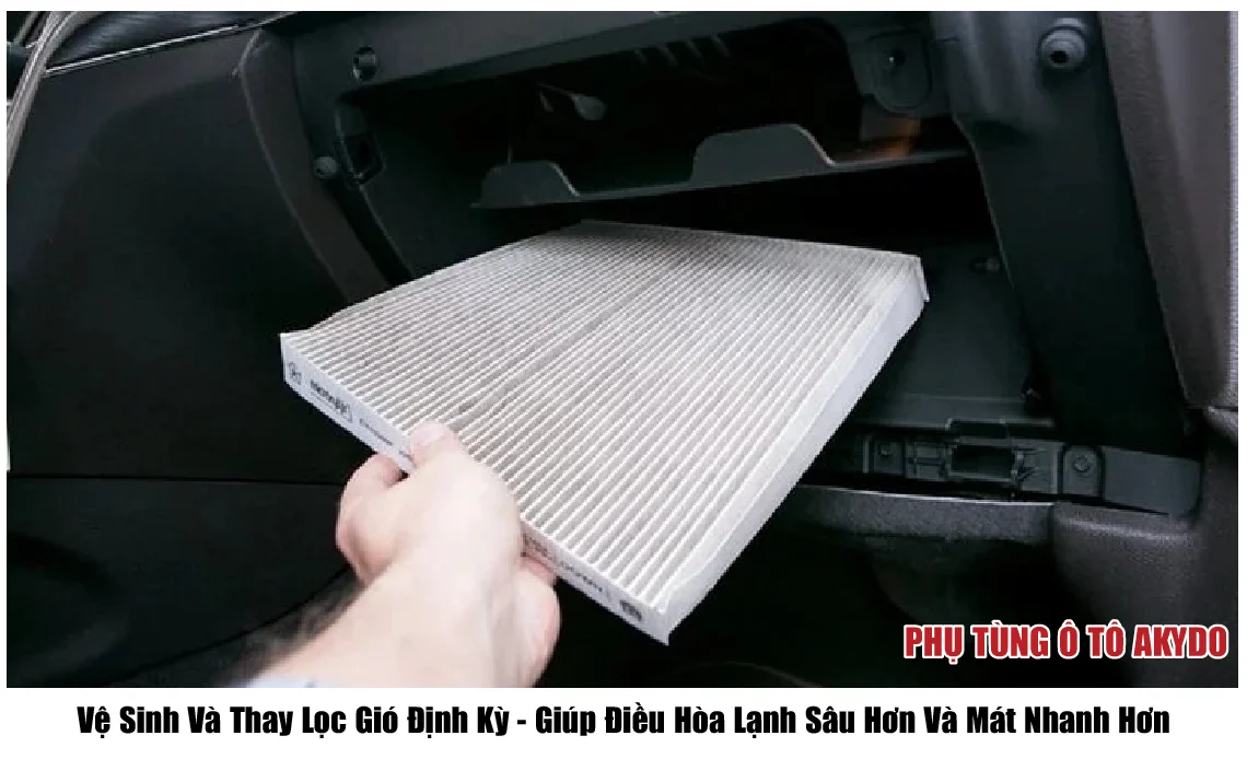 Vệ Sinh Và Thay Lọc Gió Định Kỳ - Giúp Điều Hòa Lạnh Sâu Hơn Và Mát Nhanh Hơn