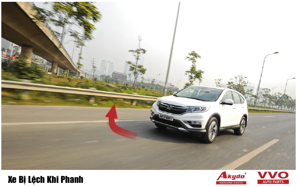 Xe Bị Lệch Khi Phanh