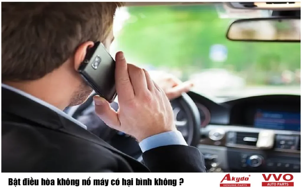 bật điều hòa không nổ máy có hại bình không